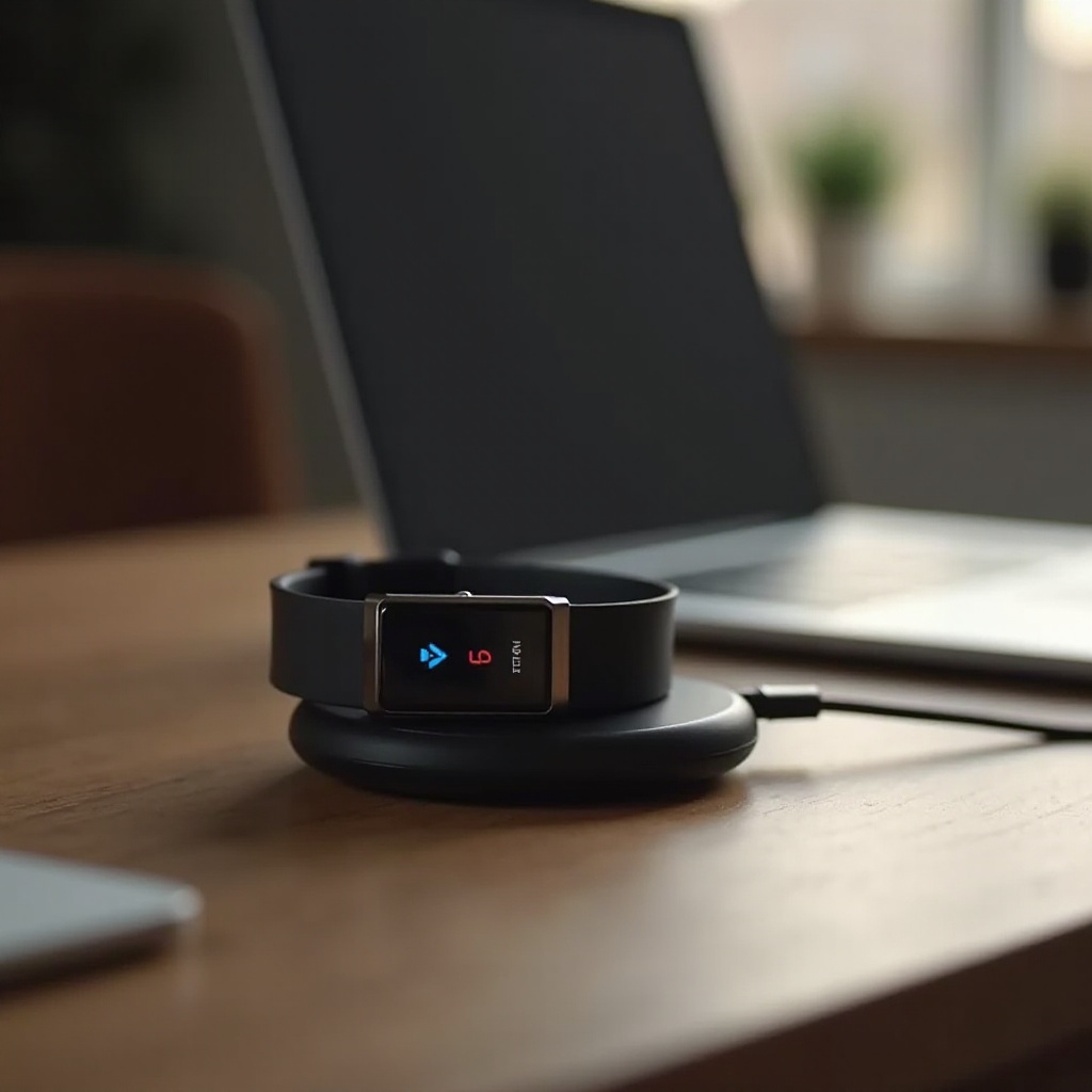 cómo cargar un reloj inteligente Fitbit