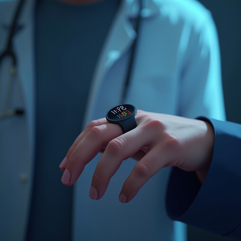 bague intelligente avec pression artérielle
