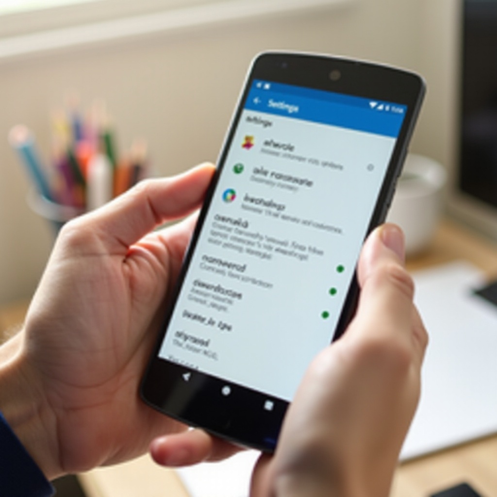 come reimpostare la password della segreteria telefonica su Android