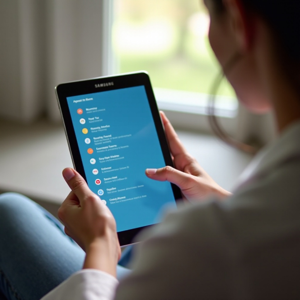 Samsung-Tablet Galaxy kann keine Textnachrichten senden