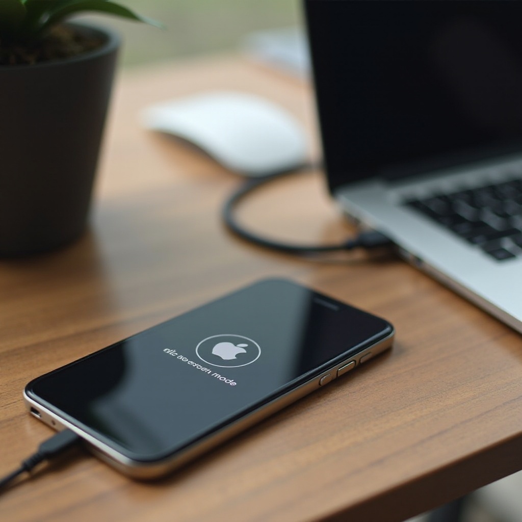 como sair do modo de recuperação do iphone