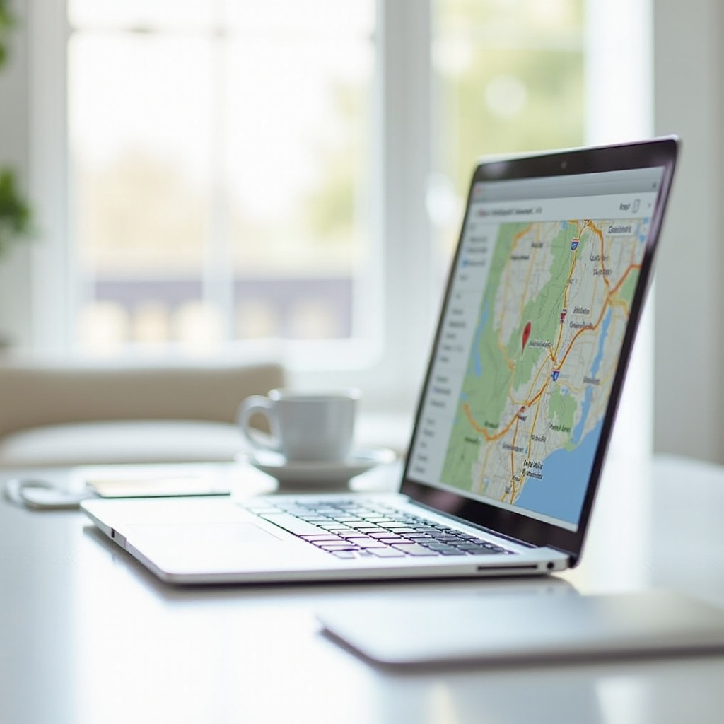 Ist Google Maps eine App auf dem MacBook