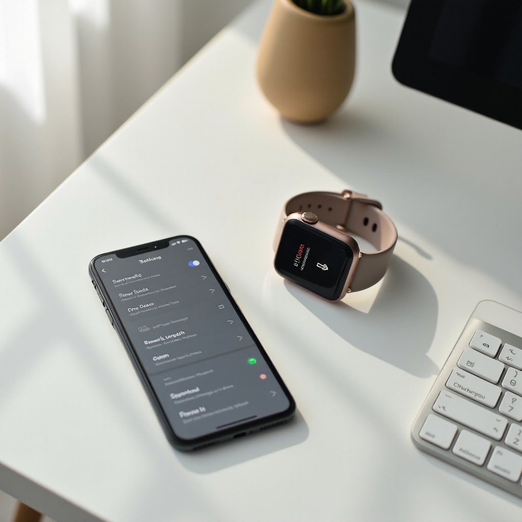 wie man die Smartwatch 8 mit dem iPhone verbindet
