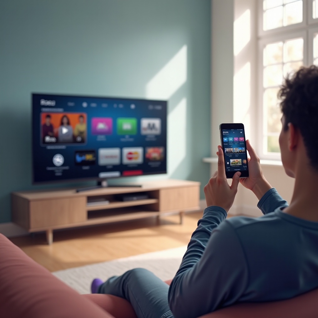 cómo usar AirPlay en Roku TV desde un iPhone