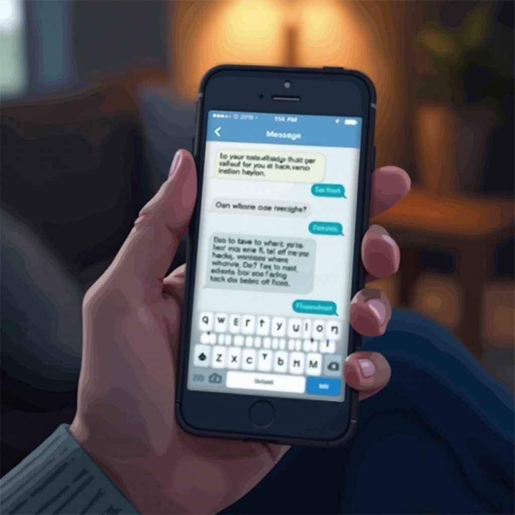 wie kann ich Textnachrichten speichern