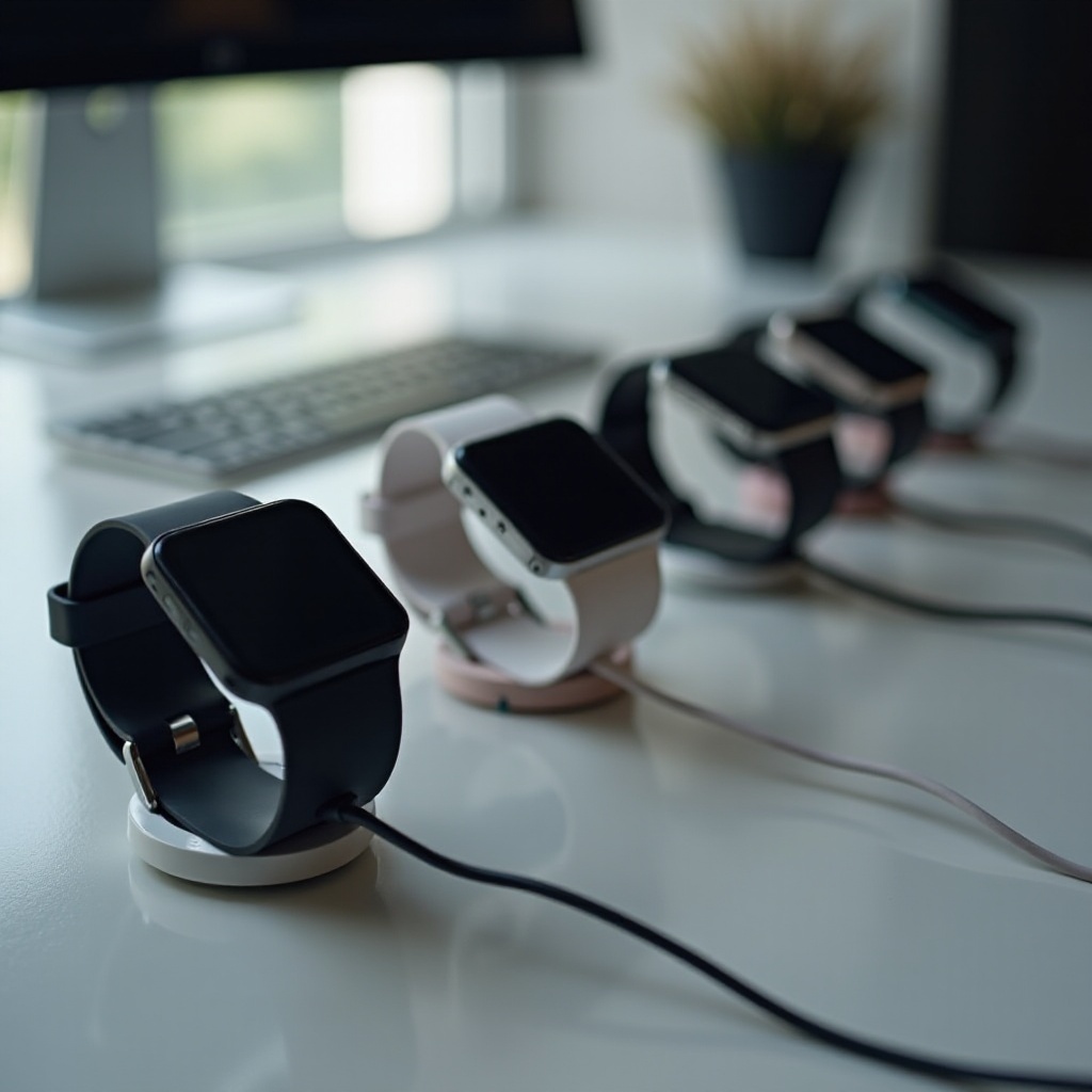 como carregar um smartwatch Fitbit