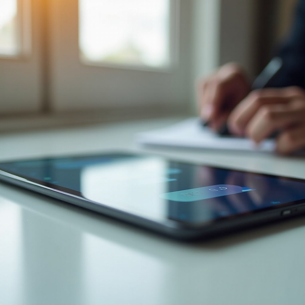 o tablet Samsung Galaxy não pode enviar mensagens de texto