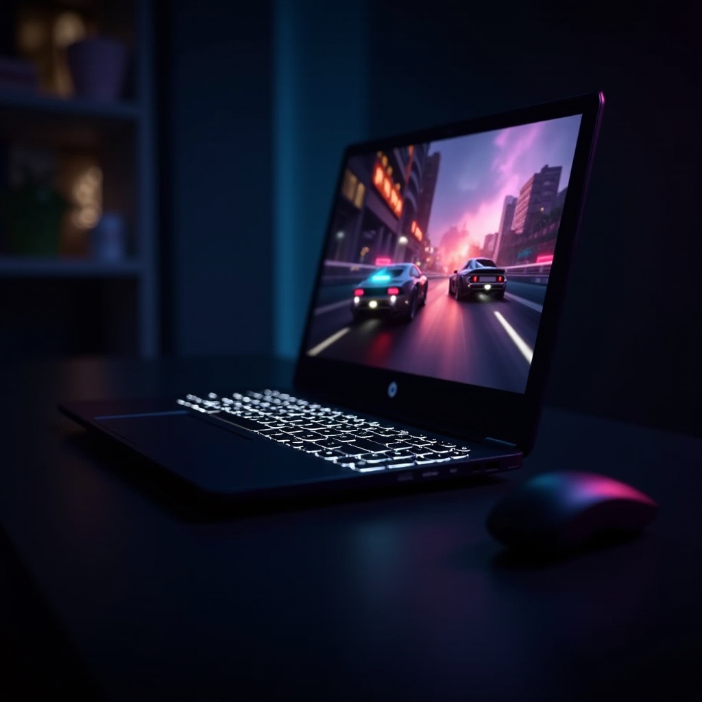 portátil para juegos con DisplayPort