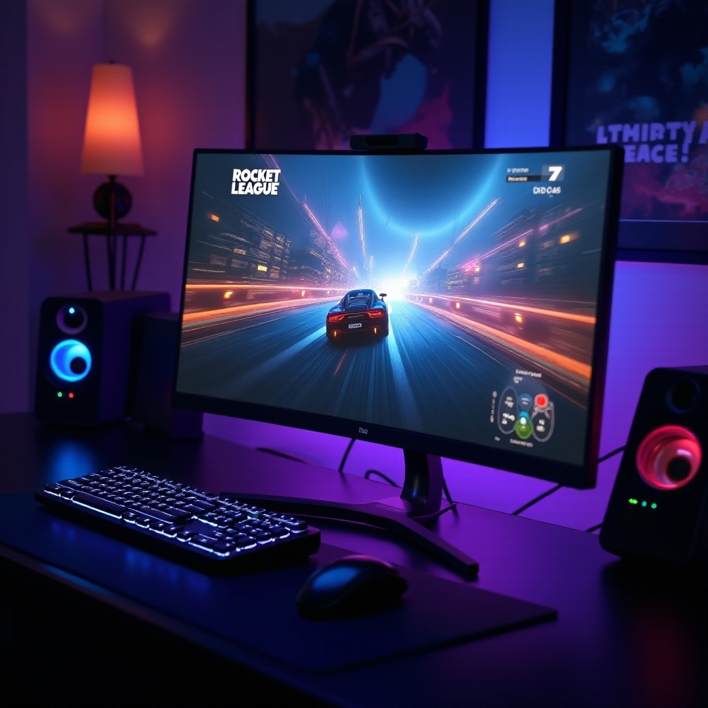 mejor monitor para Rocket League