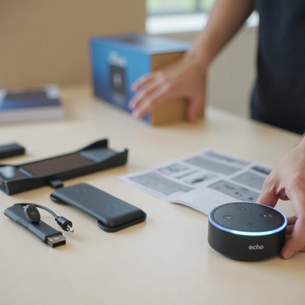 وضع إعداد Echo Dot