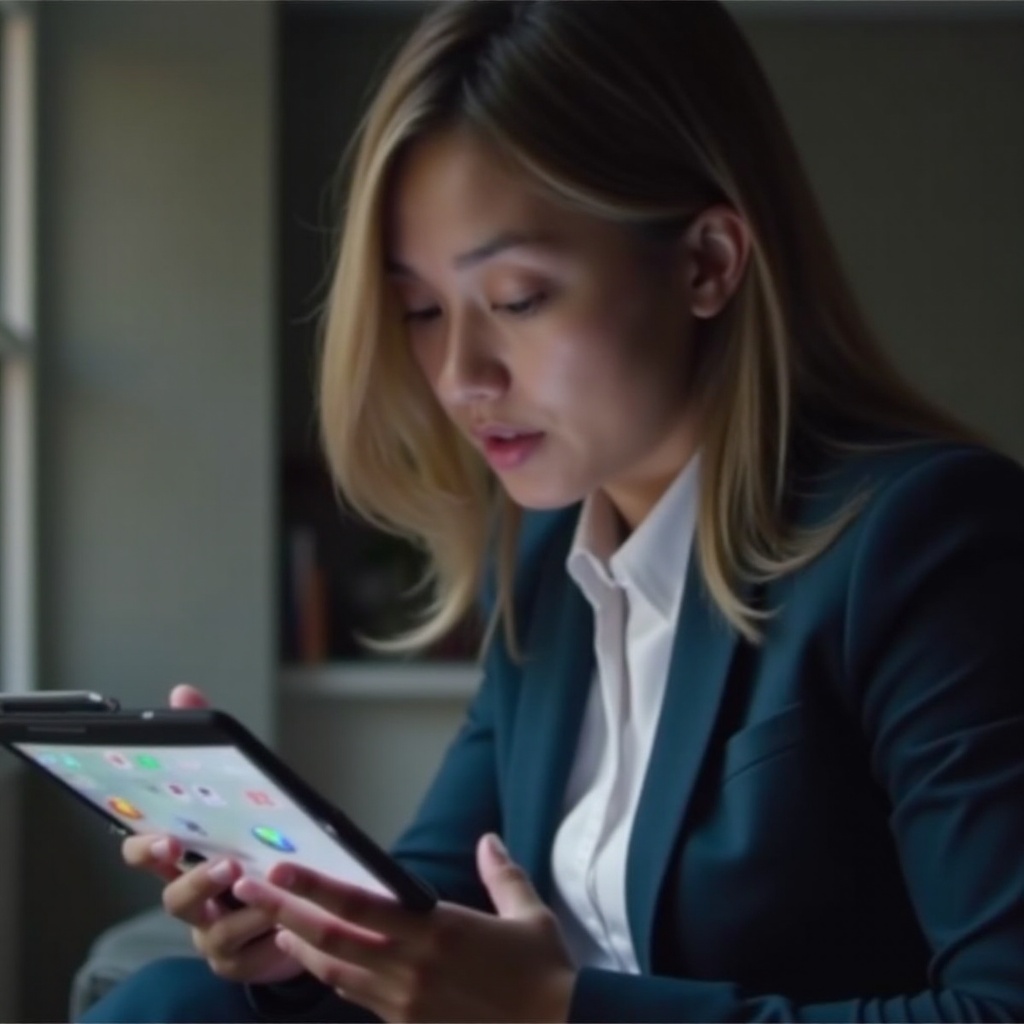 Samsung-Tablet Galaxy kann keine Textnachrichten senden