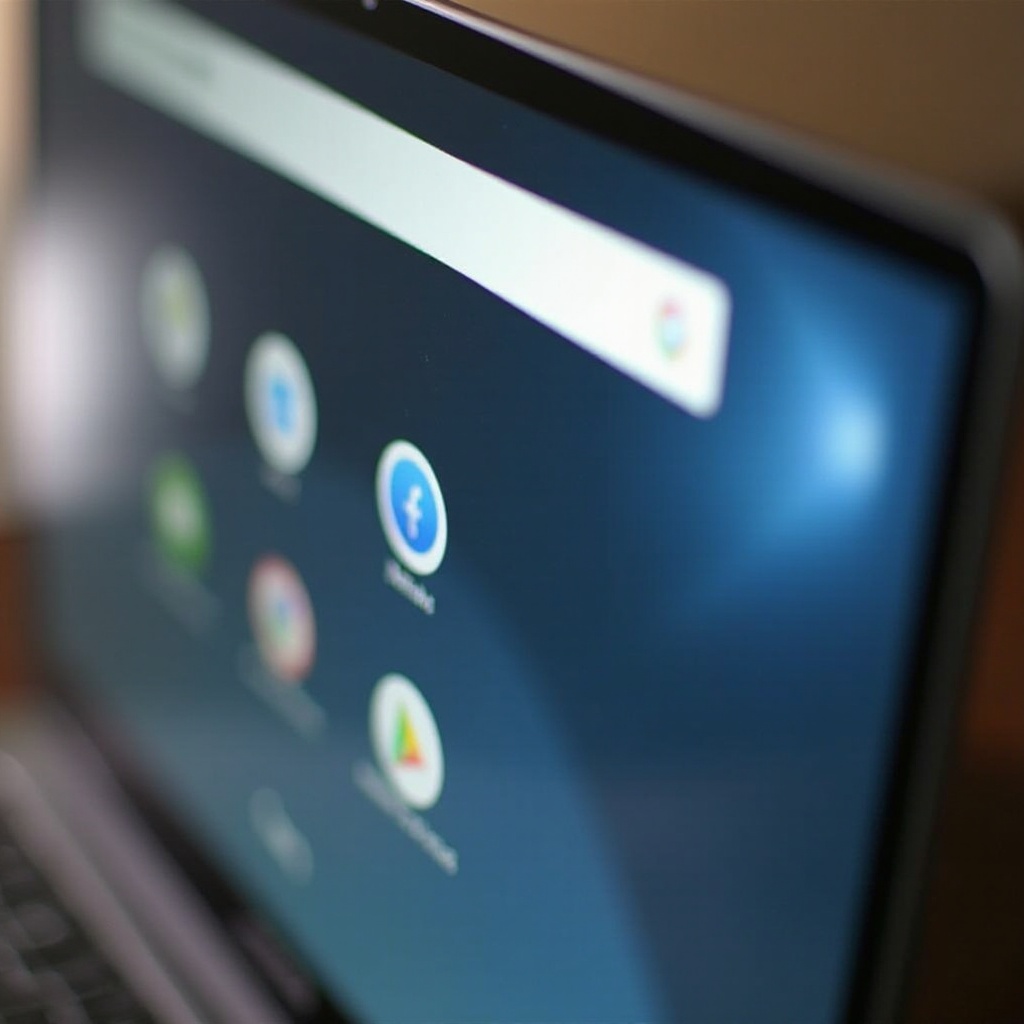 Symbol aus der obersten Reihe der Chromebook-Taskleiste entfernen