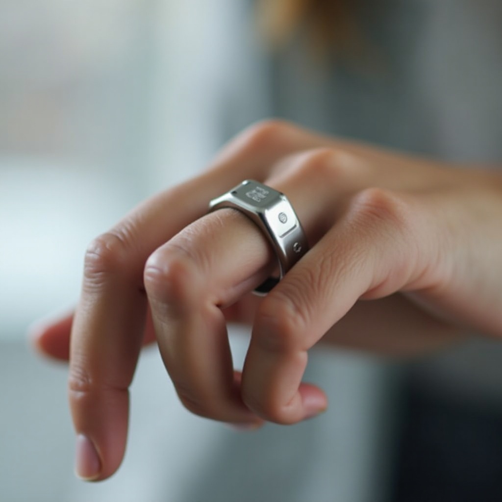anel inteligente com pressão arterial