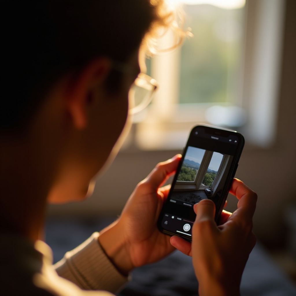 impostazioni di modifica foto dell'iphone