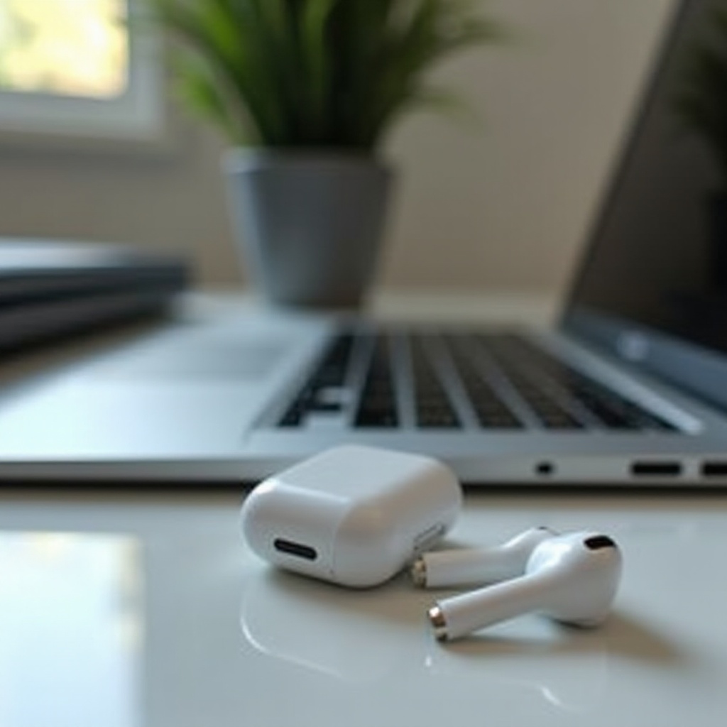conectar los AirPods al ThinkPad