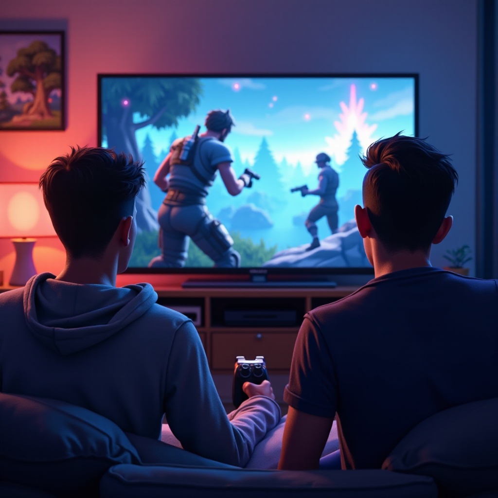 tela dividida fortnite xbox one