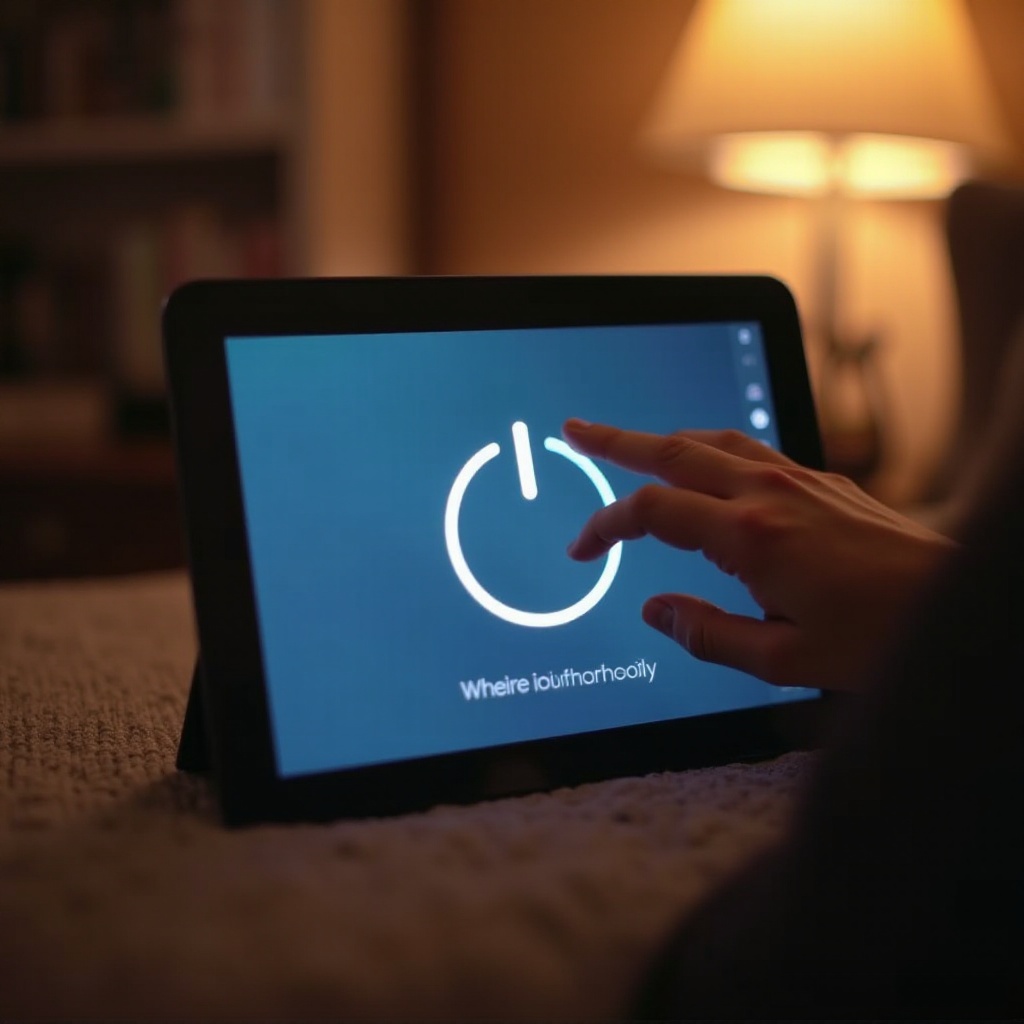 cómo apagar una tableta Samsung Galaxy