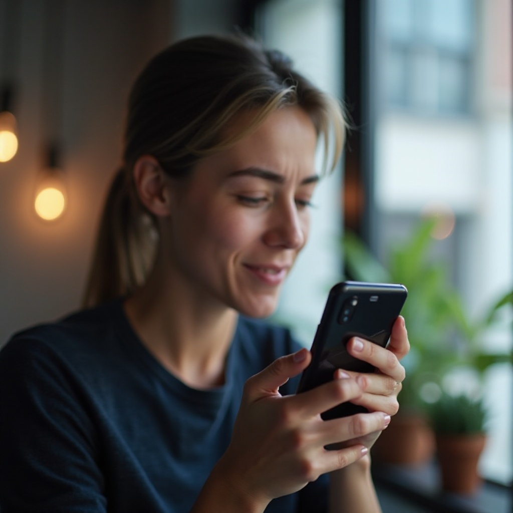 como consertar uma tela piscando no Android