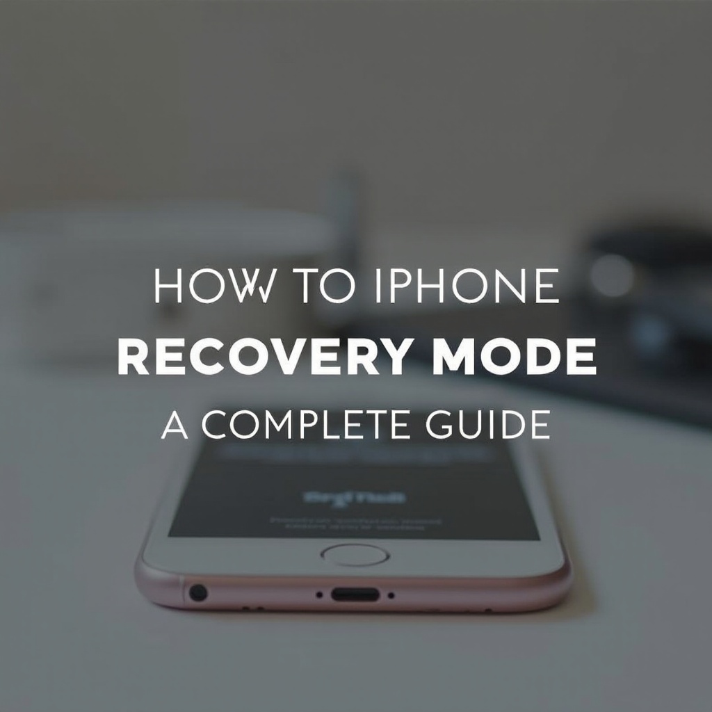 como sair do modo de recuperação do iphone