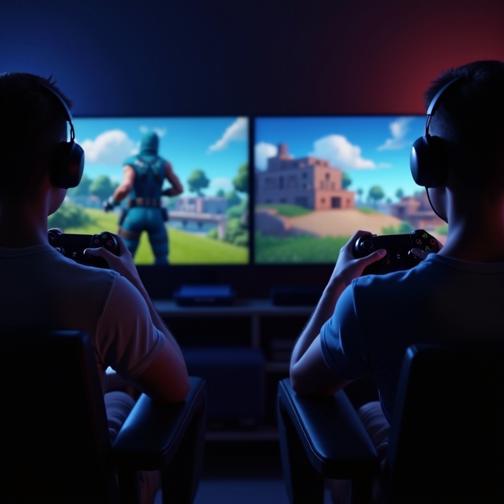 schermo diviso fortnite xbox one