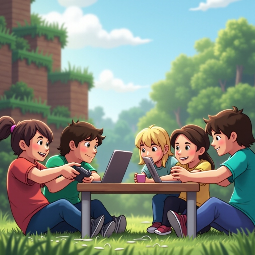 i giocatori su PC e dispositivi mobili possono giocare a Minecraft insieme