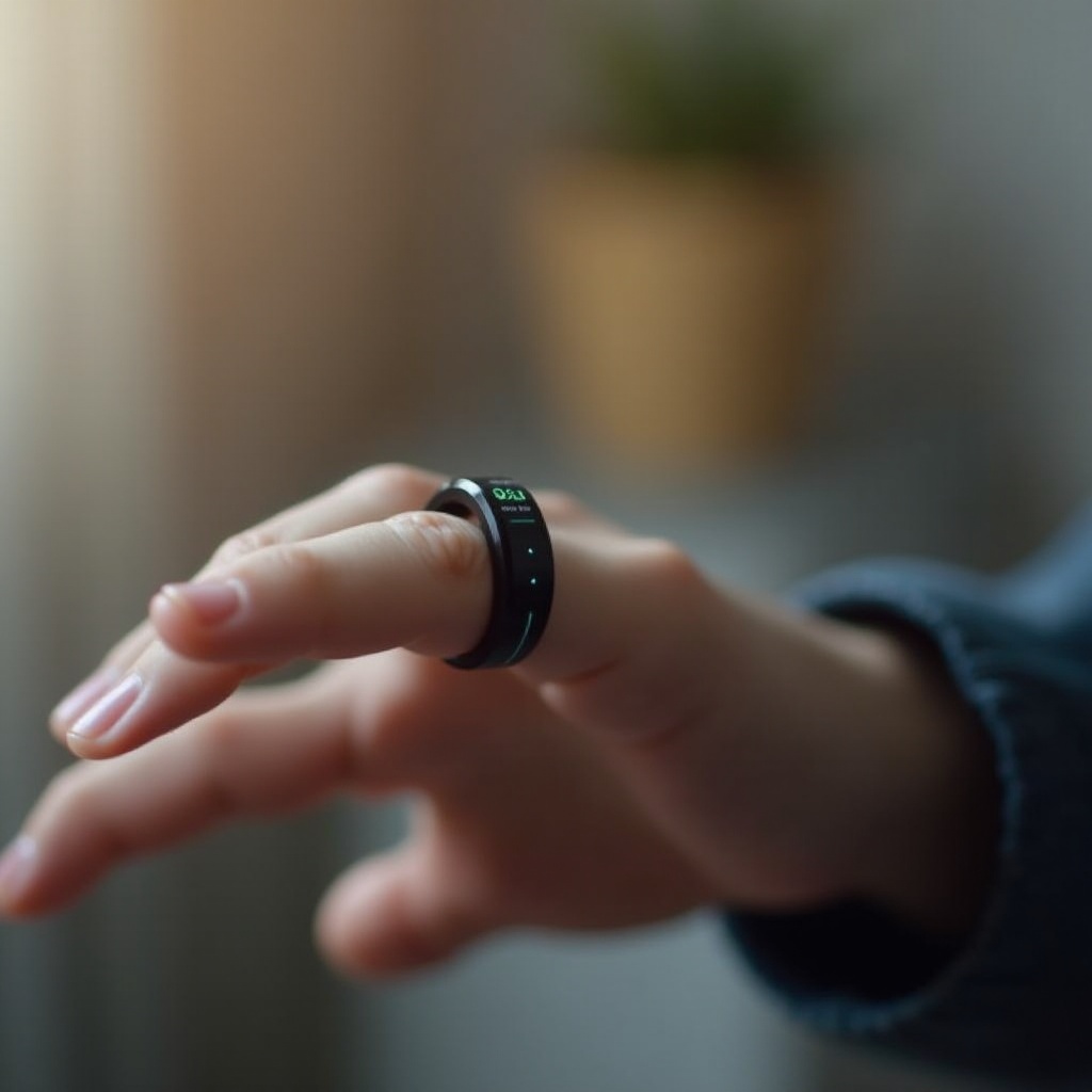 anillo inteligente con presión arterial