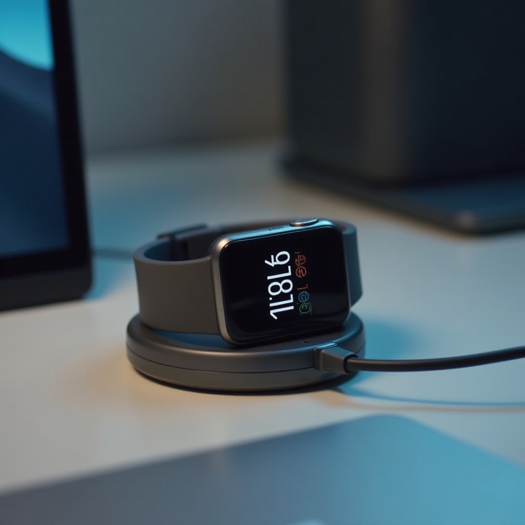 comment recharger une montre intelligente Fitbit