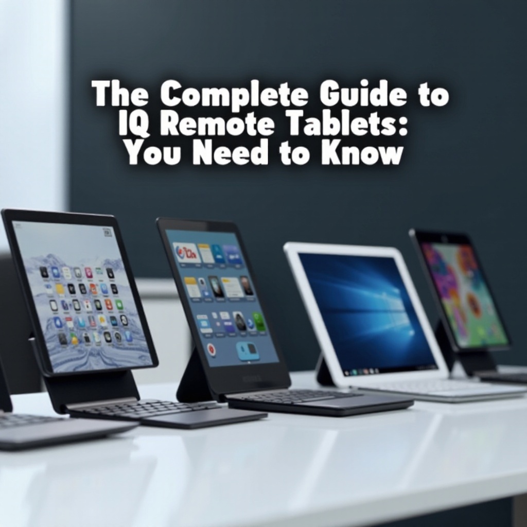 tablette télécommande iq