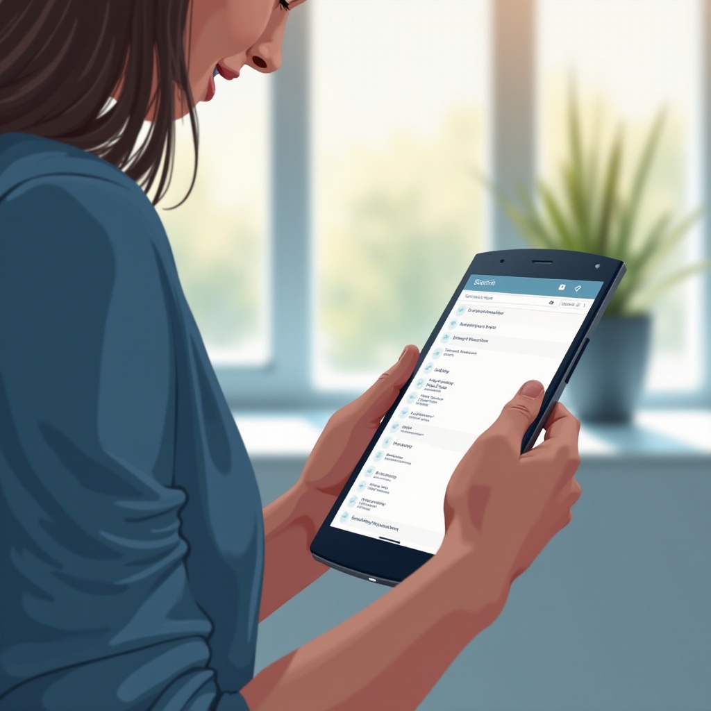 wie man f auf Android kontrolliert