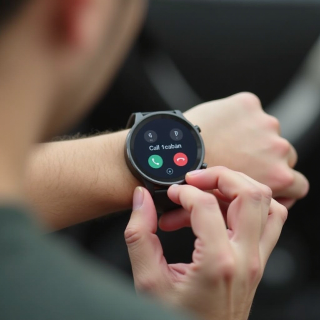 wie man Anrufe auf der Da Fit Smartwatch entgegennimmt