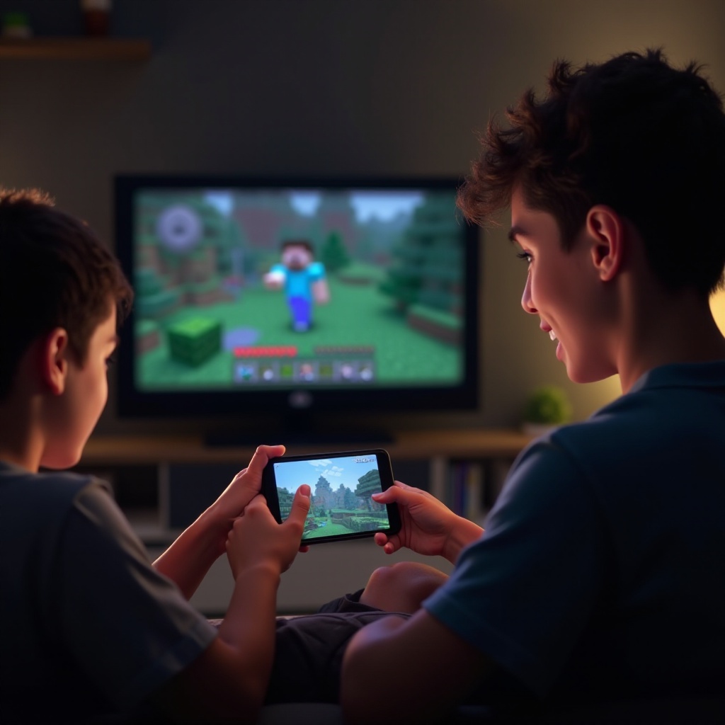 pueden los jugadores de PC y móvil jugar a Minecraft juntos