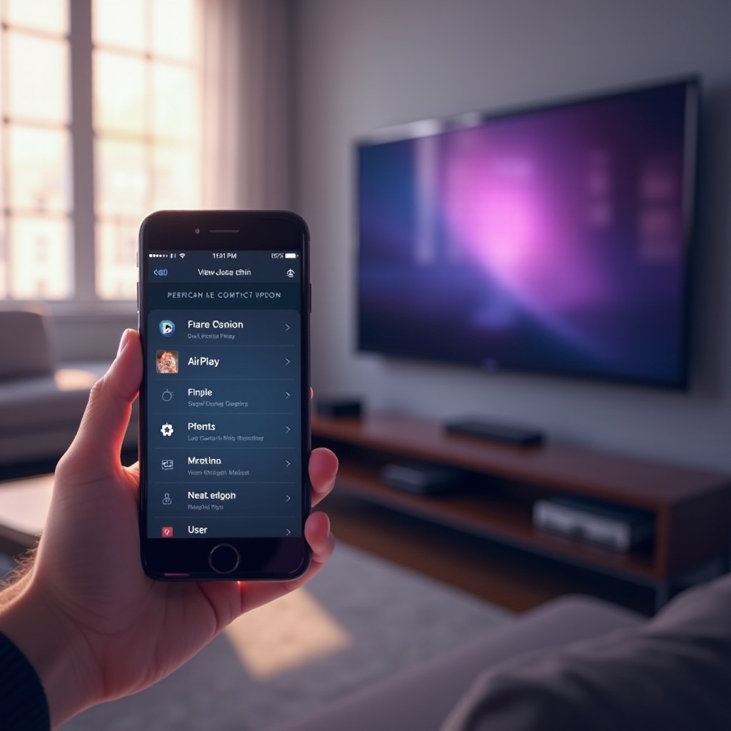 come usare AirPlay su Roku TV da iPhone