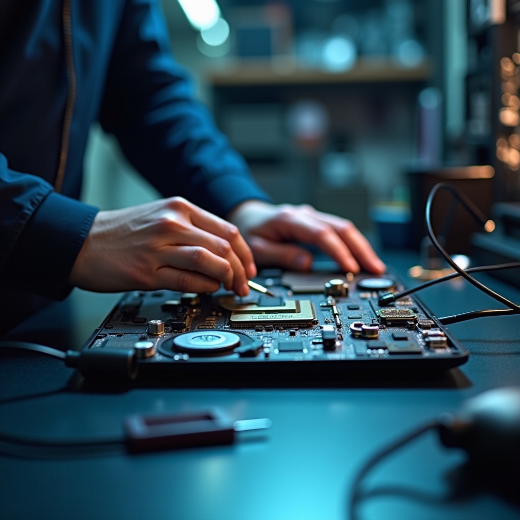 diagnosi della nuova scheda madre del laptop